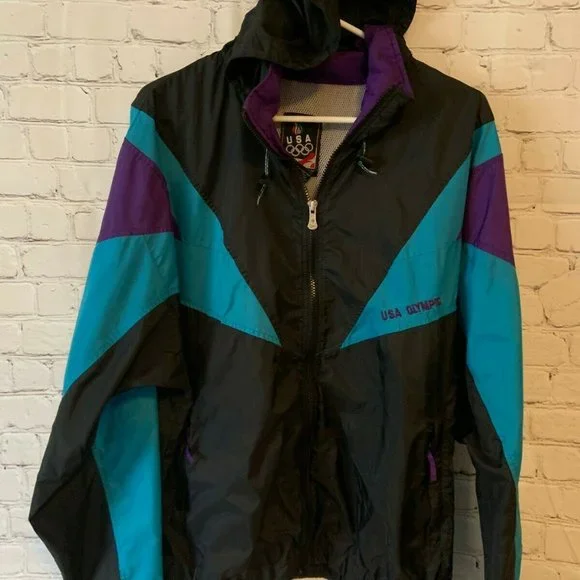jcpenney Jackets Coats Jc Penney Usa Olympics Vintage Hooded
